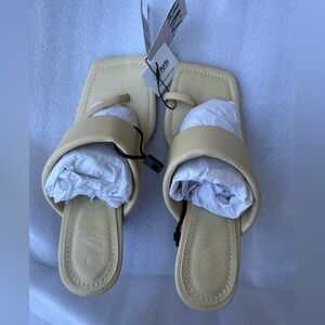 Zara Beige Women's Sandals